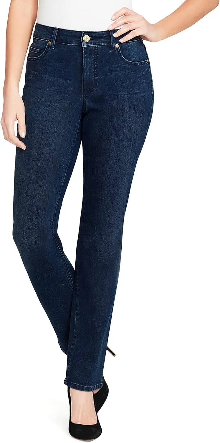 Bandolino Women's Mandie Signature Fit 5 High Rise Jean Plus Size