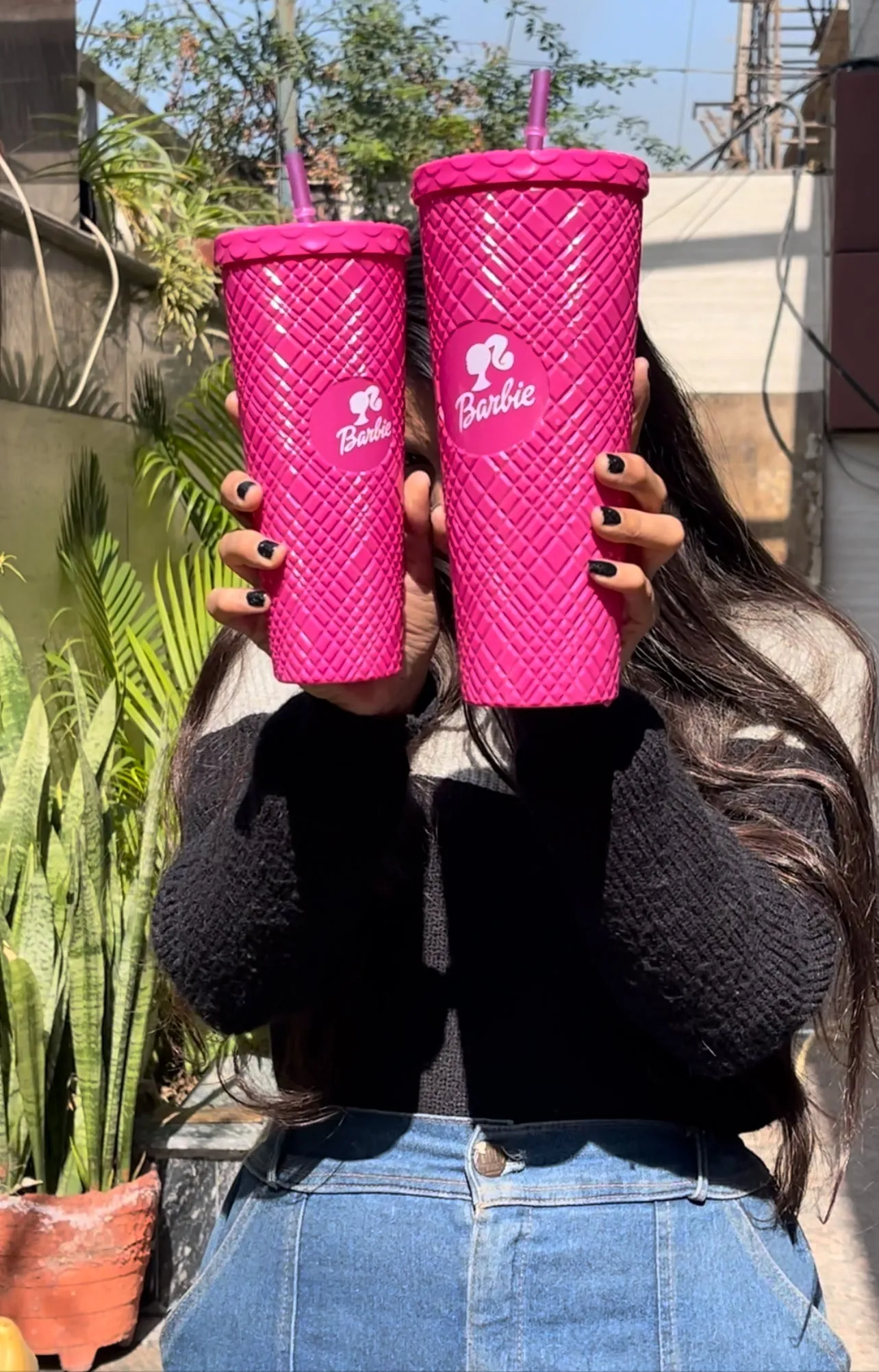 Barbie flask ( Set of 2 710ML and 600ML )