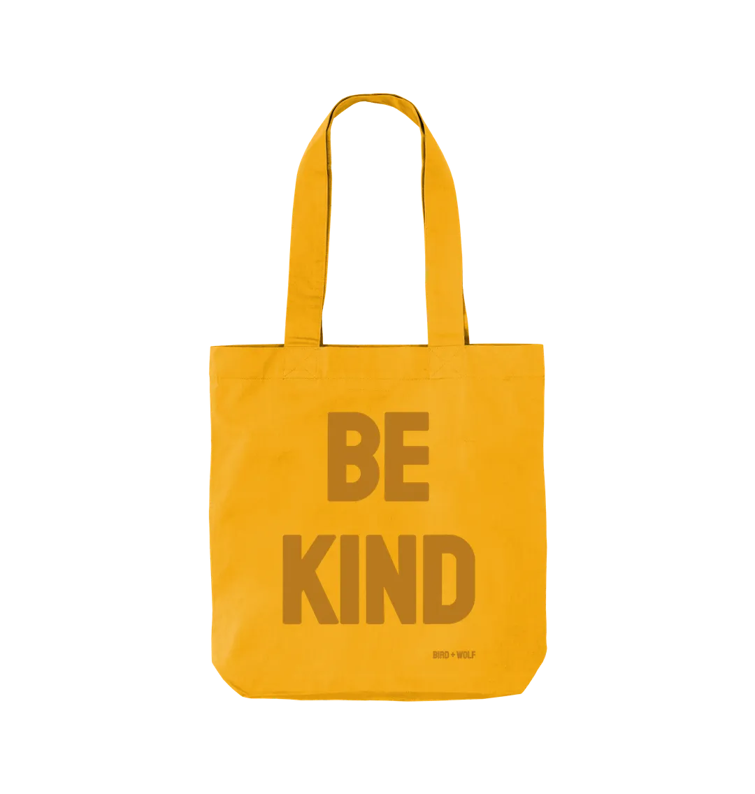 Be Kind Organic Twill Cotton Bag