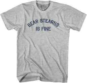 Bear Stearns is Fine Womens Cotton Junior Cut T-Shirt