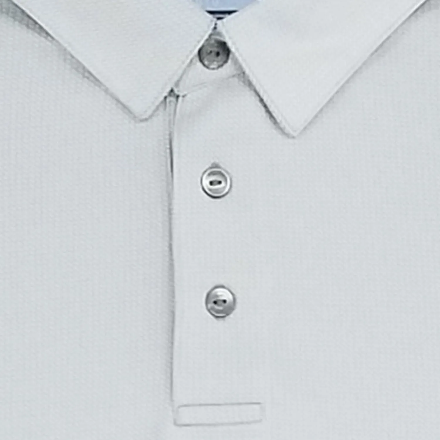 Ben Hogan Mens & Big Mens Light Gray Long Sleeve Performance Golf Polo Shirt
