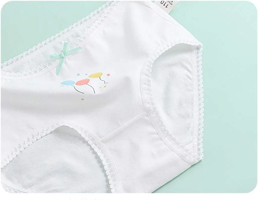 benetia Girls' Underwear Soft Cotton 6-8 Pack