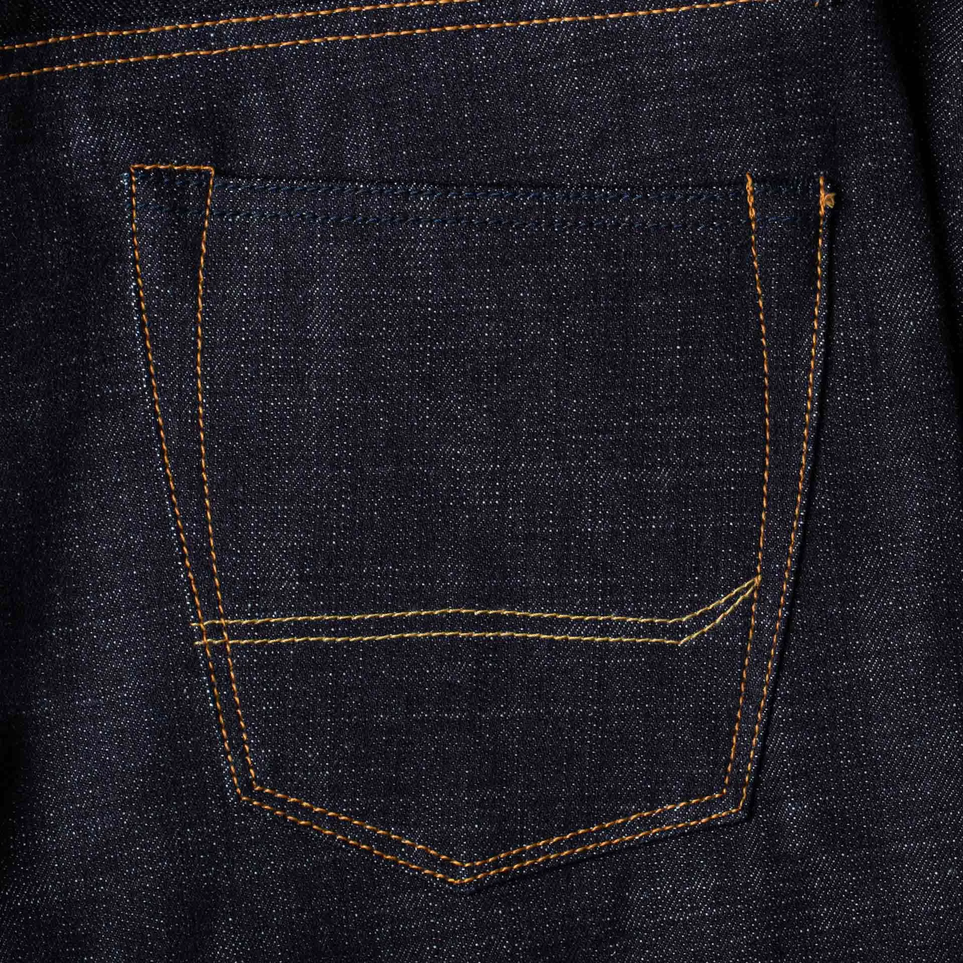 【Benzak Denim Developers】BDD 707 heavy slub 16 oz. RHT／重竹節布料 中腰直筒褲