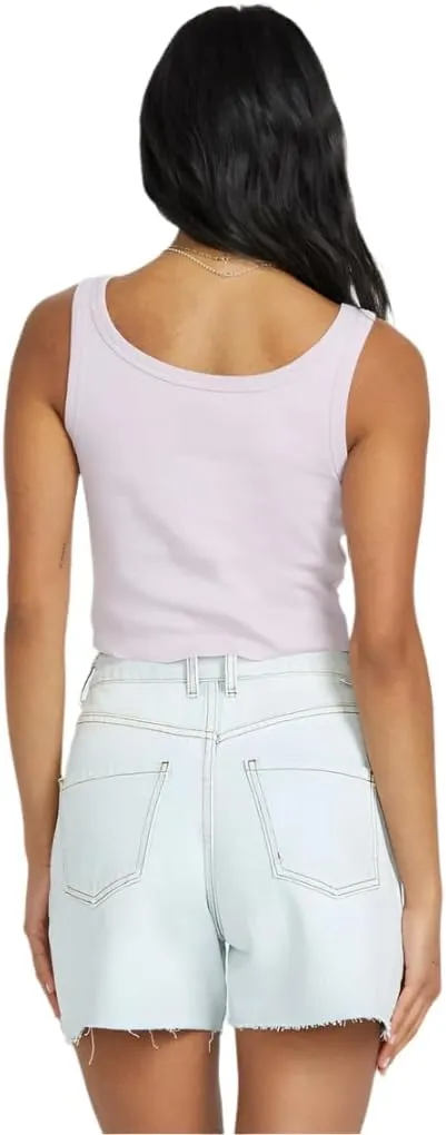 Billabong Women's Logo Print Snug Fit Tank Top