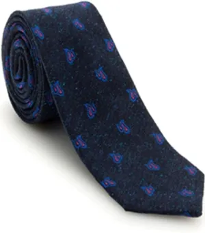 Black with Sky Dots Print Seasonal Best of Class Tie