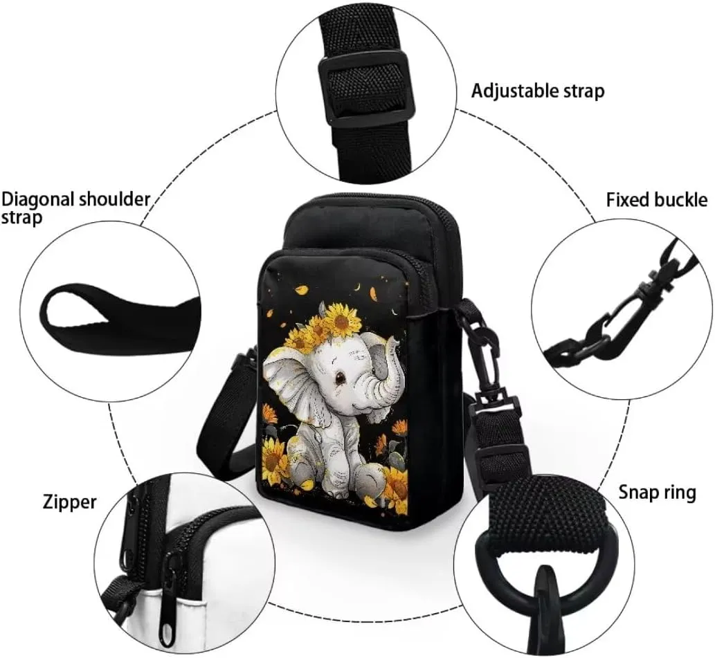 Boatee Small Crossbody Bags for Women Mini Messenger Bag with Adjustable Strap