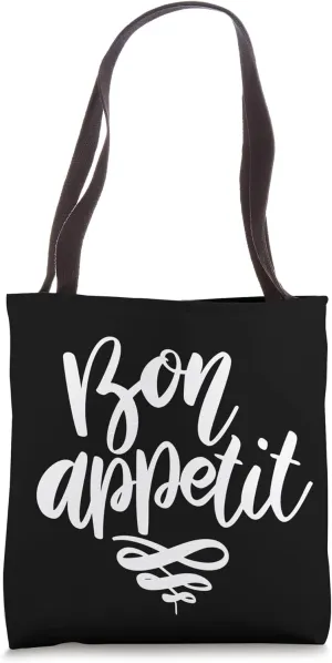 Bon Appetite Print Tote Bag