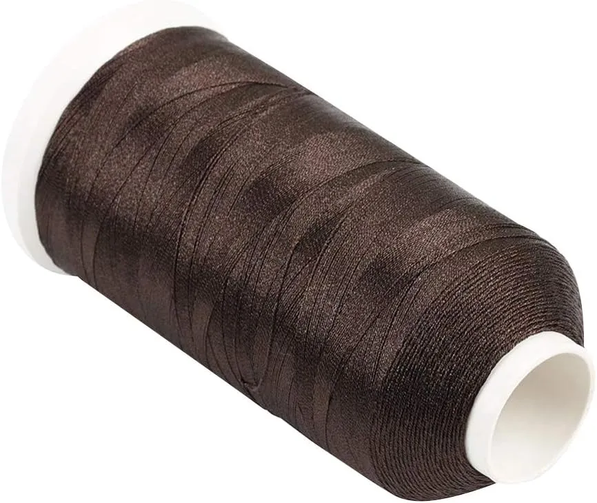 Bonded Nylon N66 Sewing Thread 1100 Yards Size #92 T90 280D/3 for Leather Denim Hand Machine Craft Shoe Bag Repairing Extra Strong Heavy Duty High Temperature Resistant Waterproof