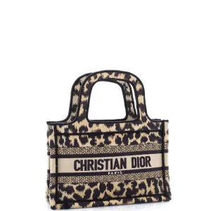 Book Tote Mizza Embroidered Canvas Mini