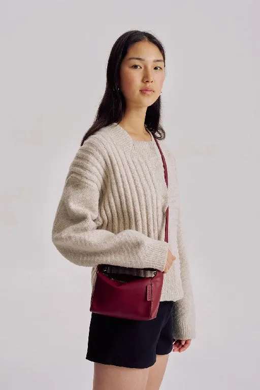 BRE LEON - LUCA MINI BAG - PORT