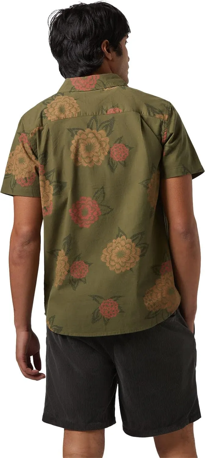 Brixton - Mens Charter Print Woven Shirt