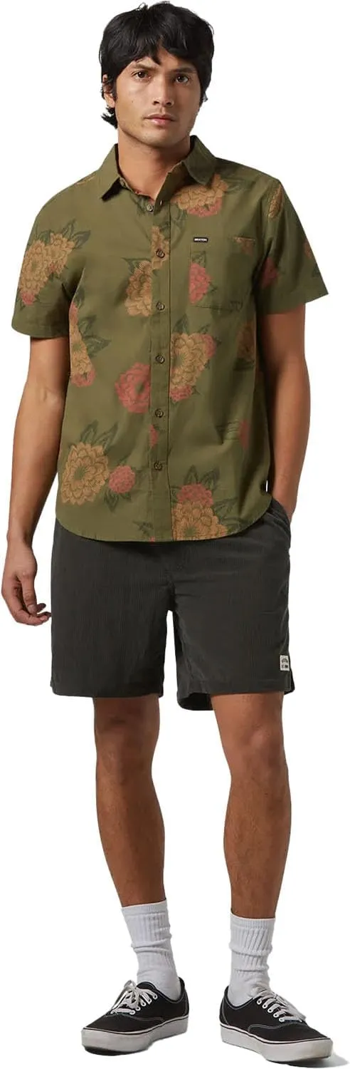 Brixton - Mens Charter Print Woven Shirt
