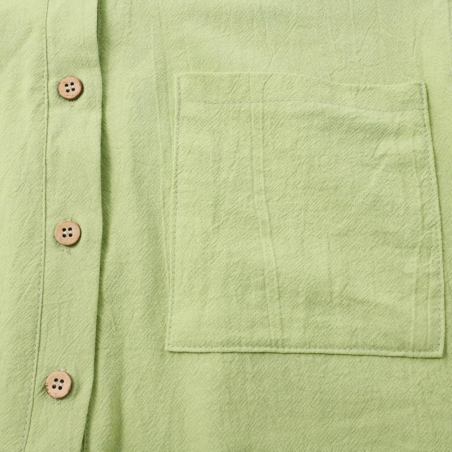 Button Down Shirts for Women Down Shirt Short Sleeve Cotton Linen Womens White Button Spring for