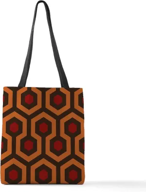 CafePress Horrible Hexagon Pattern Polyester Tote Bag 16"x16"