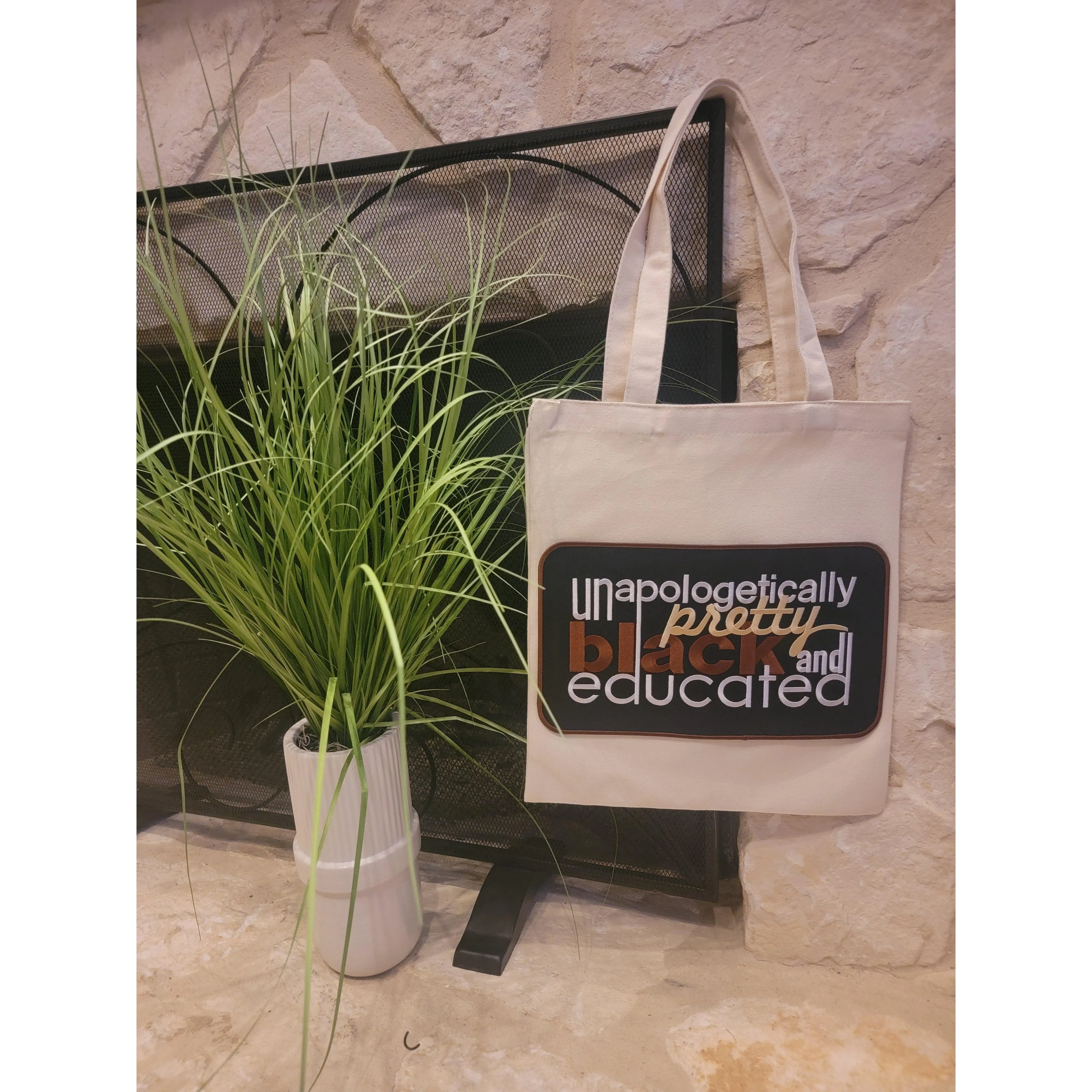 Canvas Tote Bag - Stylish Durable Canvas Tote for Every Occasion with 13.8-Inch Length and Comfortable Shoulder Strap