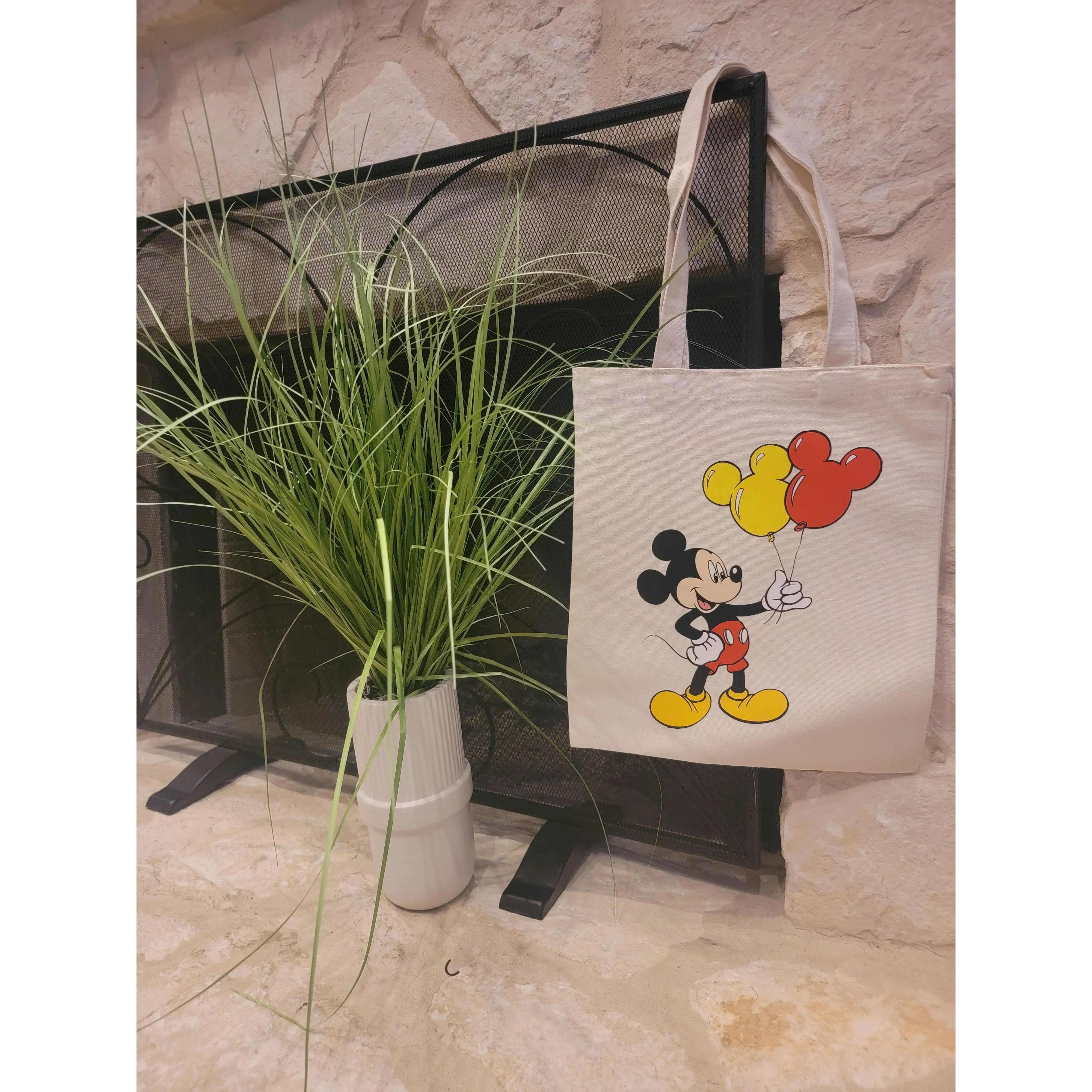 Canvas Tote Bag - Stylish Durable Canvas Tote for Every Occasion with 13.8-Inch Length and Comfortable Shoulder Strap