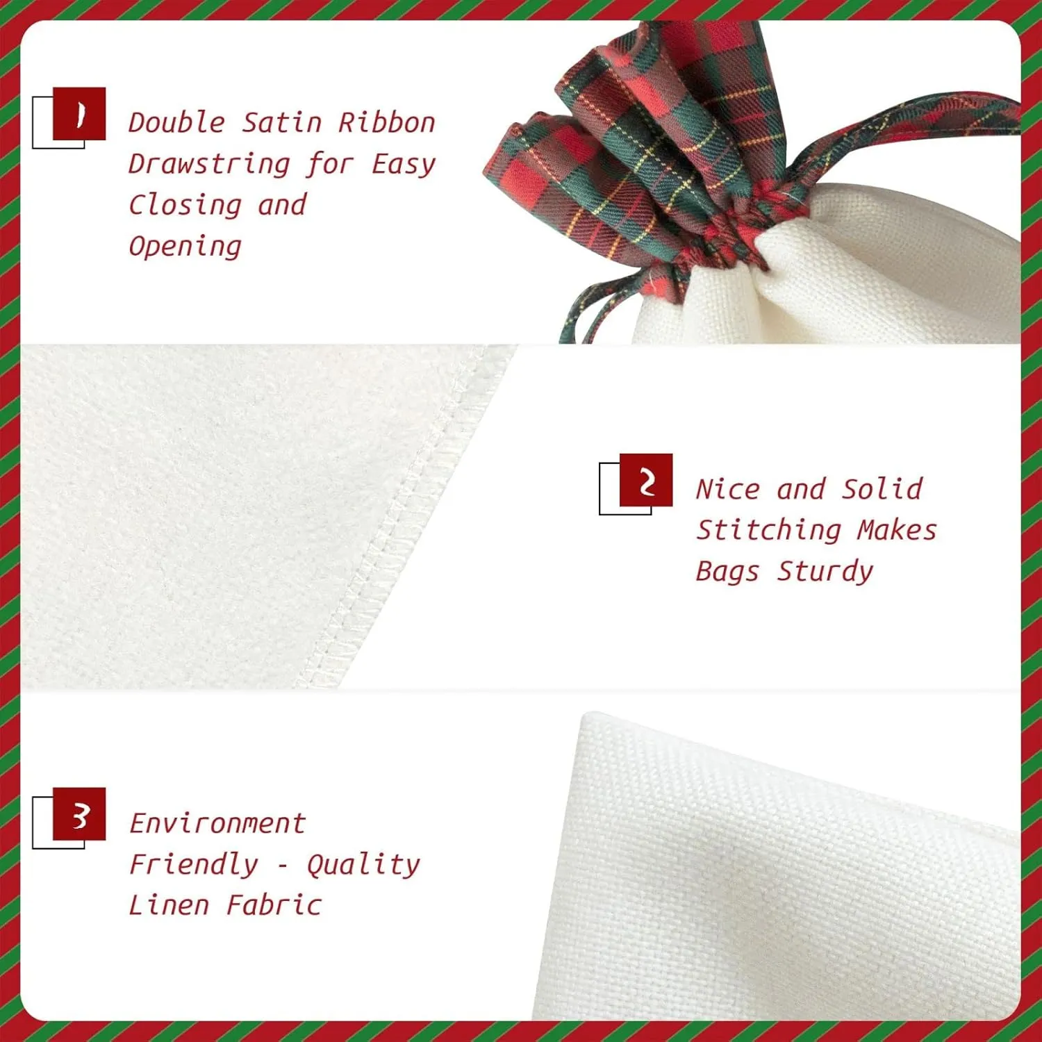 Cattle Farm Sanctuary Print Christmas Gift Bags With Drawstrings For Holiday Gift Bags, Christmas Goody Bags