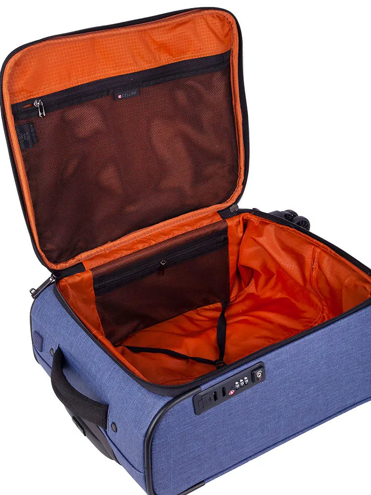Cellini-Origin Luggage 55cm BLU 688506