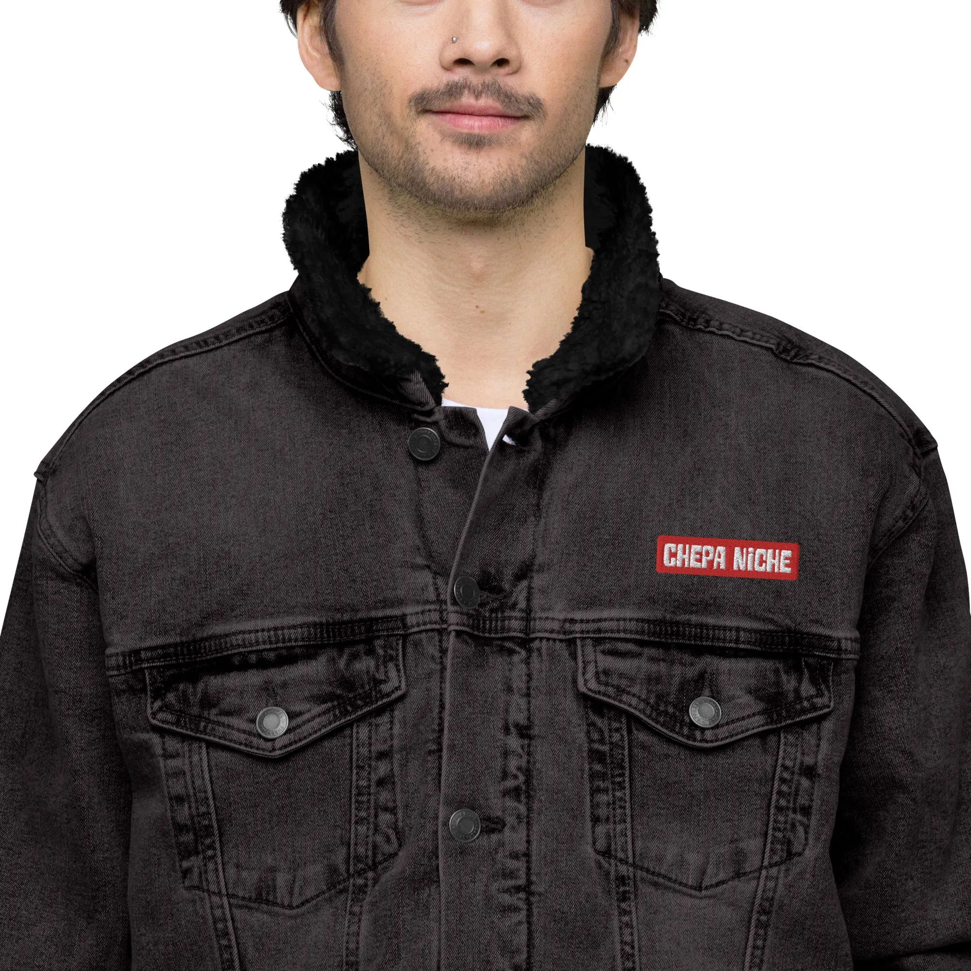 Chepa Denim Sherpa Jacket