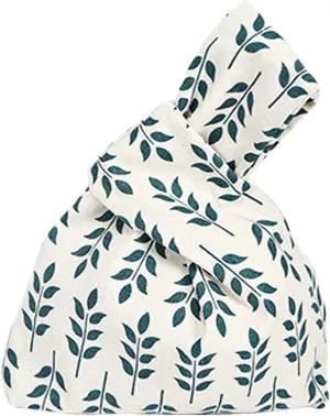 Chezi Women's Cute Pattern Knot Bag Small Size