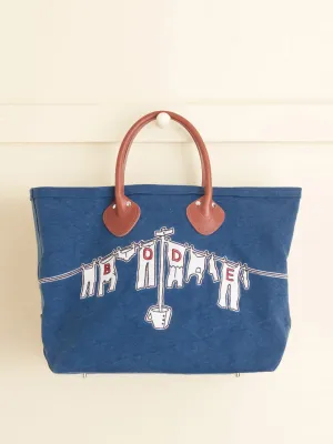 Clothesline tote bag