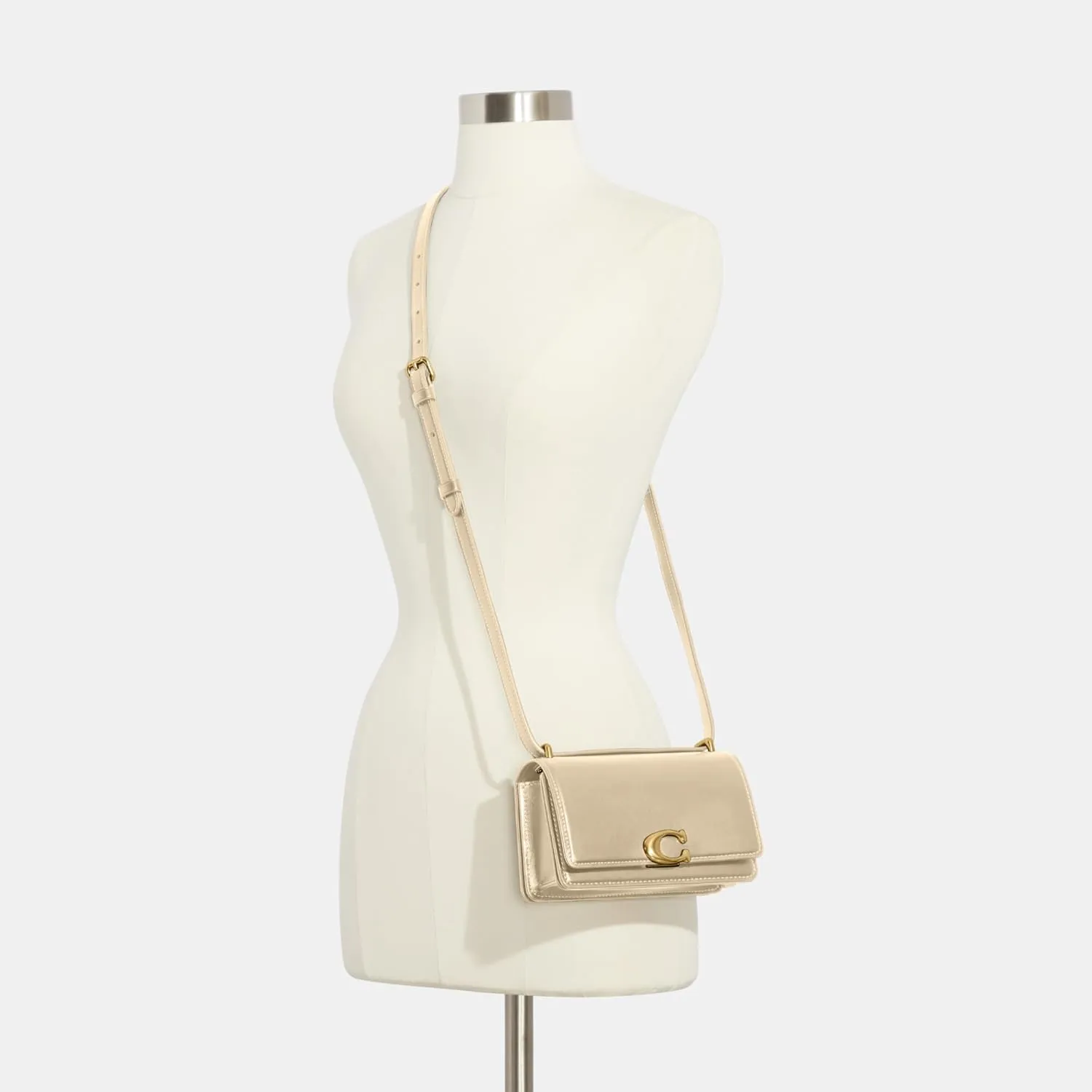 Coach Women's Luxe Refined Calf Leather Bandit Crossbody
