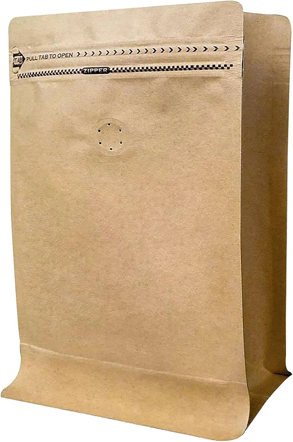 Coffee Bags 0.5 Lb - Kraft Paper Bags Kraft Coffee Bags with Valve,50Pcs Stand up Coffee Pouches for Coffee Bean Storage-8oz (50 Pieces) (0.5lb / 8oz)