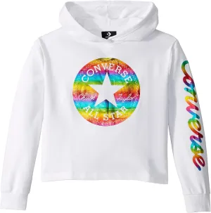 Converse Girls' Chuck Patch Cropped Hoodie (Big Kids)