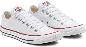 Converse Schuhe Chuck Taylor All Star OX Youth, Optical White Canvas, 12.5 Women/10.5 Men