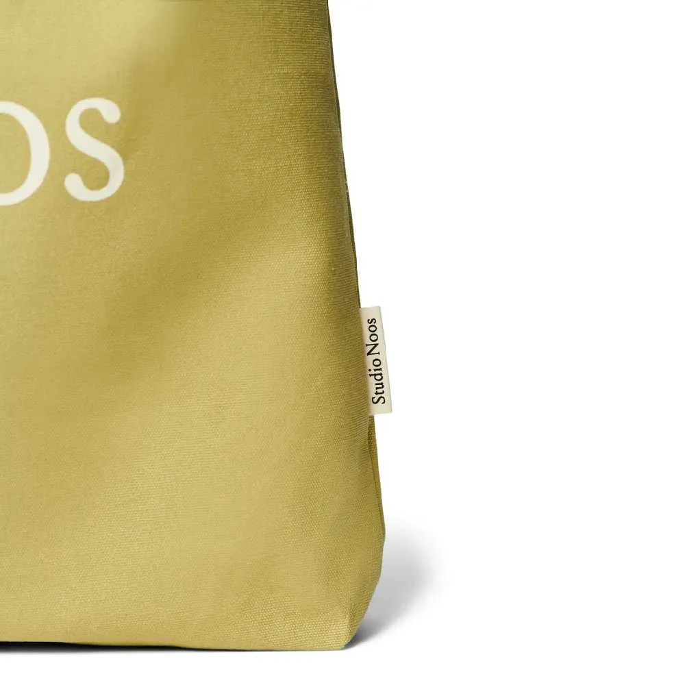 Cotton Mom Bag mit Logo-Print
