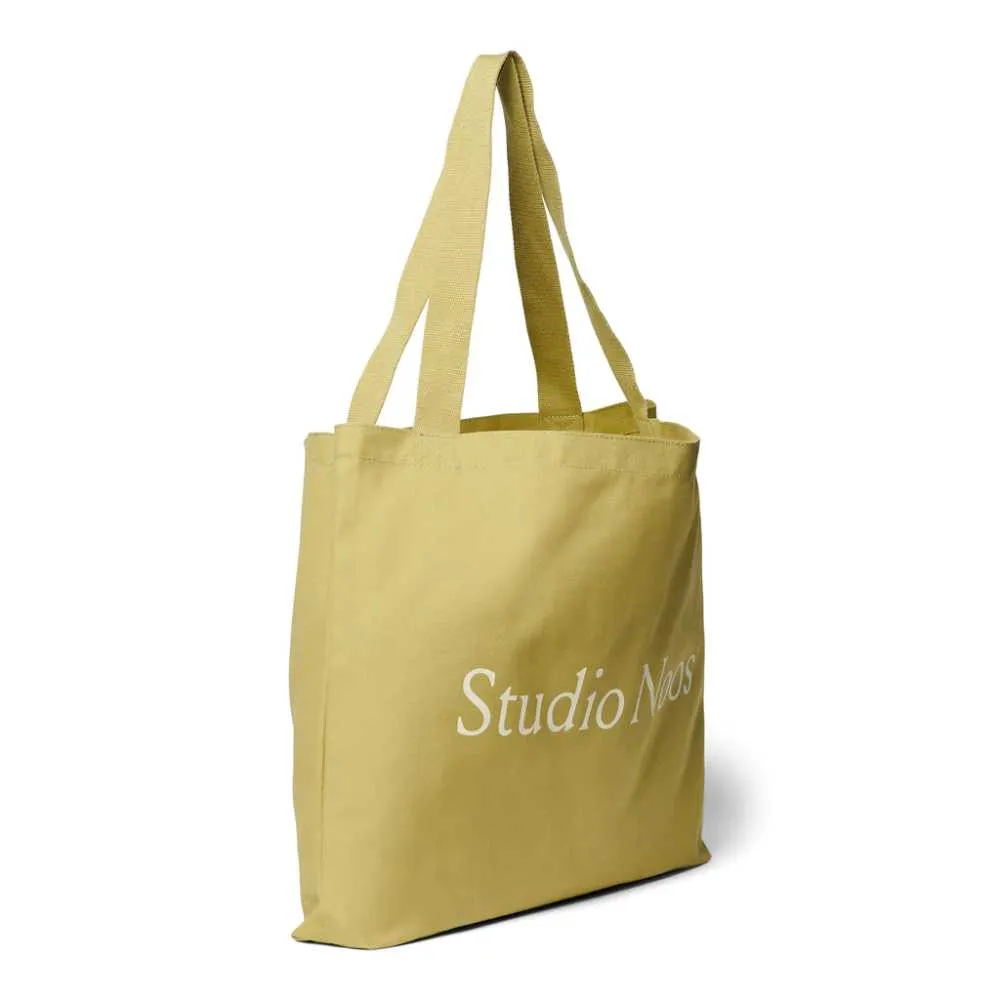 Cotton Mom Bag mit Logo-Print