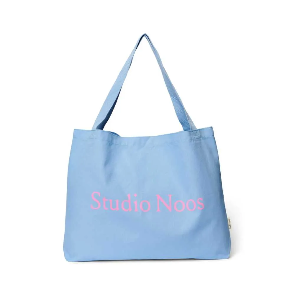 Cotton Mom Bag mit Logo-Print