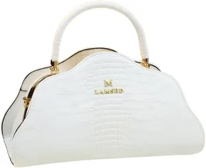 Crocodile Pattern Leather Women's Bag Top-Handle Satchel Crossbody Handbags Portable Purses Shoulder Messenger Bags