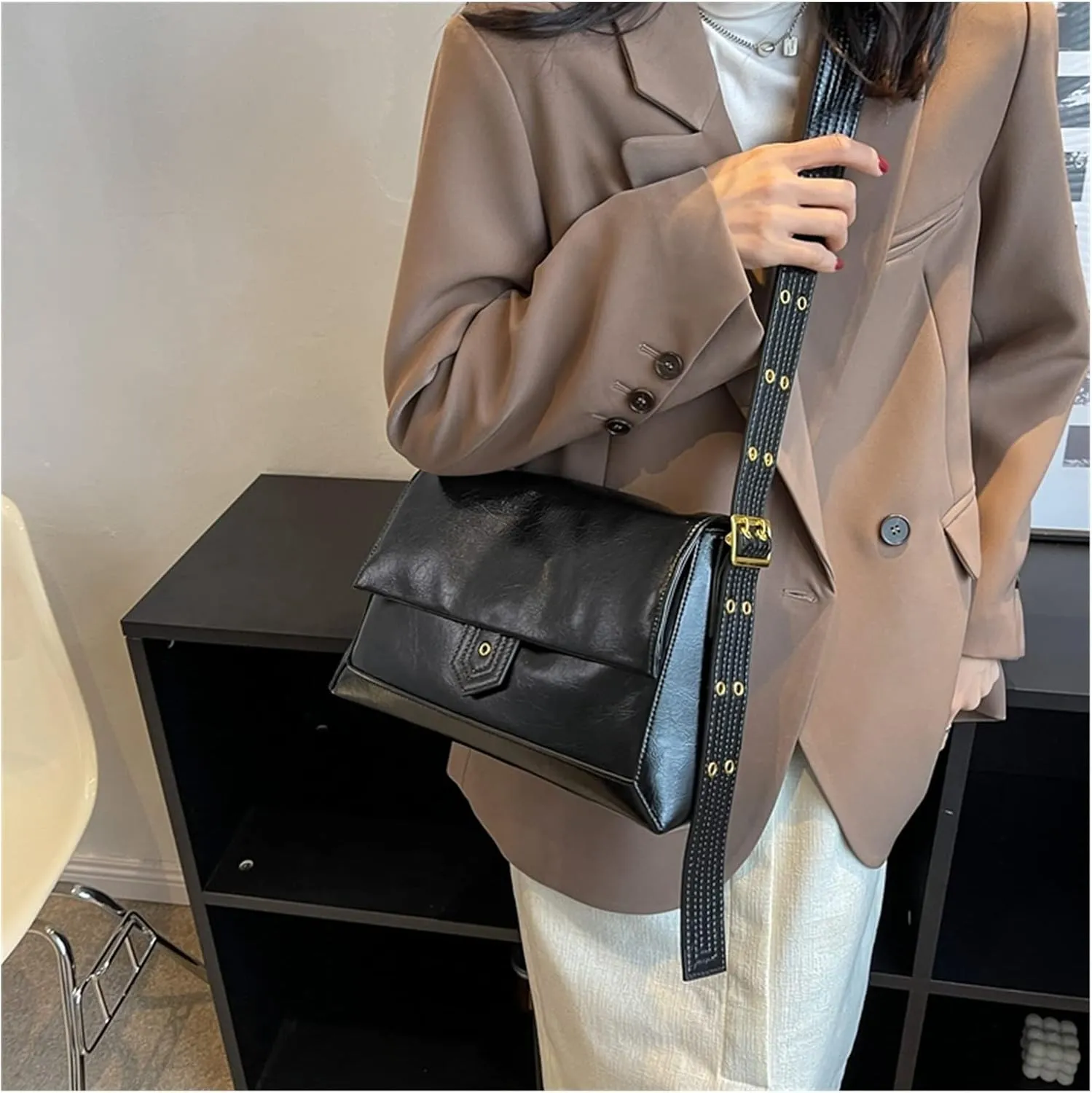 Crossbody Bags For Women Classic Vintage Shoulder Bag Womens Handbags And Purses