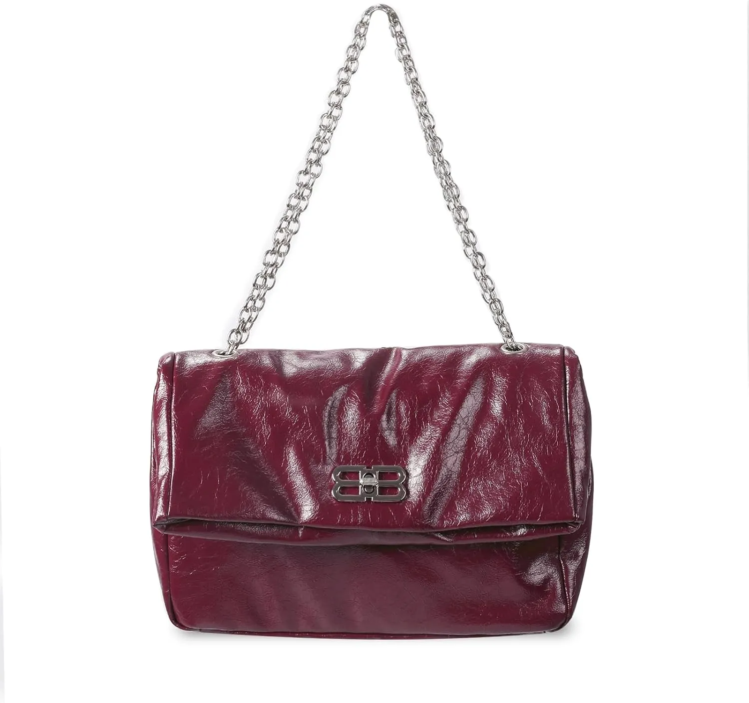 Crossbody Bags for Women Trendy Vegan Leather Hobo Purses Shoulder Handbags With Wide