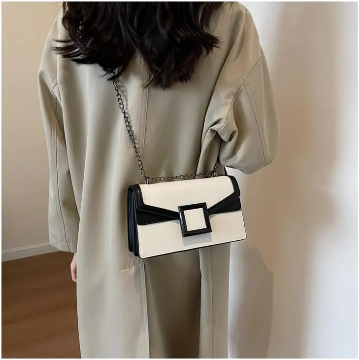 Crossbody Shoulder Satchel Bags for Women - Pu Leather Handbag Evening Clutch Purses - Cute Vegan Shoulder Bag