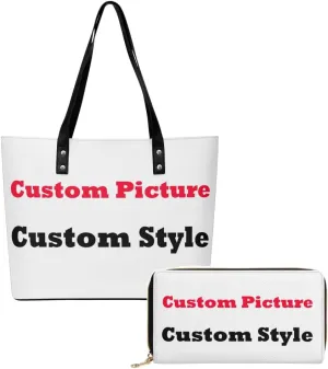 Custom Design Samoa Hibiscus Flower Leather Purse 2 Polynesian Women'S Tote Large Capacity Shoulder Bag