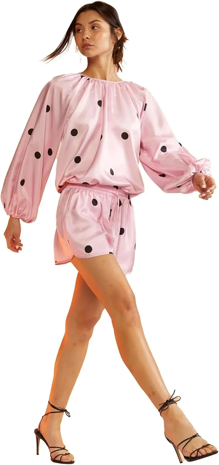 Cynthia Rowley Alice Silk Shorts