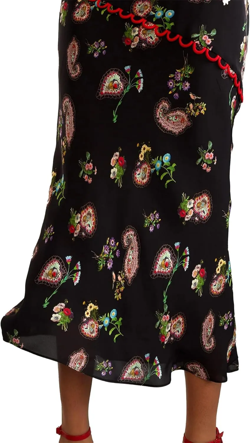 Cynthia Rowley Midnight Garden Skirt