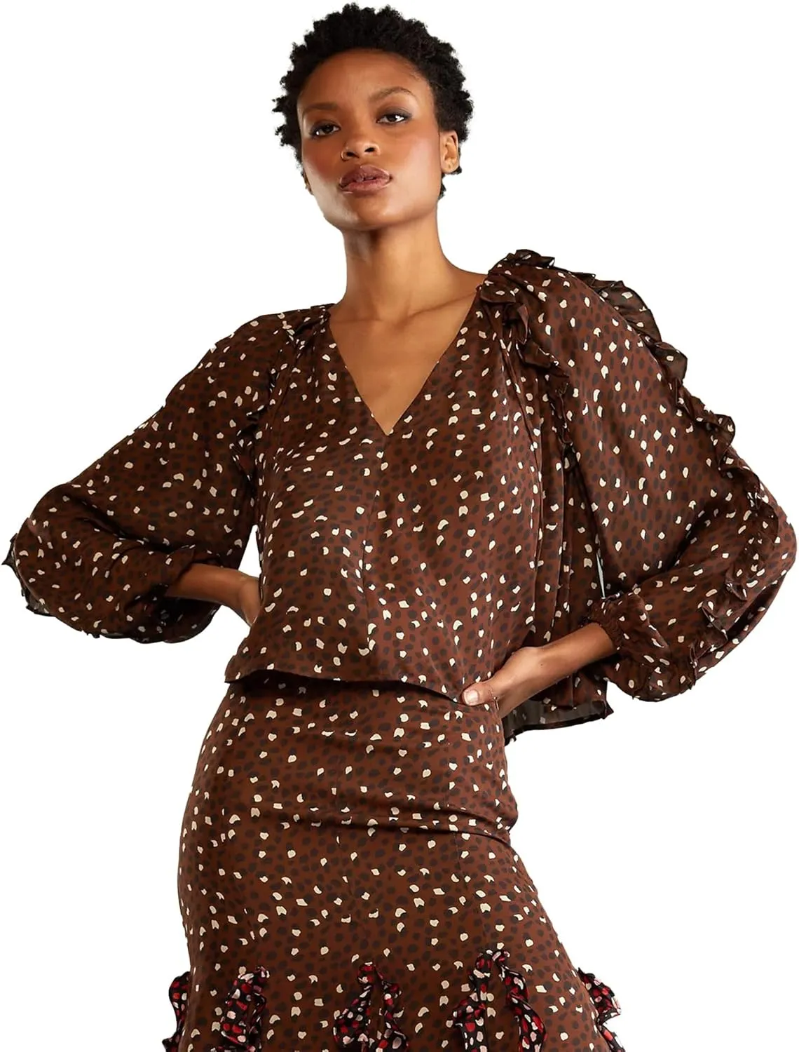 Cynthia Rowley Pippa Silk Blouse