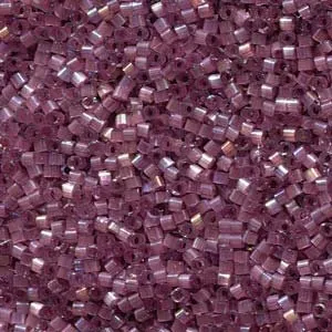 DB 1880 Raspberry Ice AB Silk Inside Dyed - Miyuki Delica Beads - Size 11 - 5 grams - Japanese Cylinder Seed Beads - Retail & Wholesale