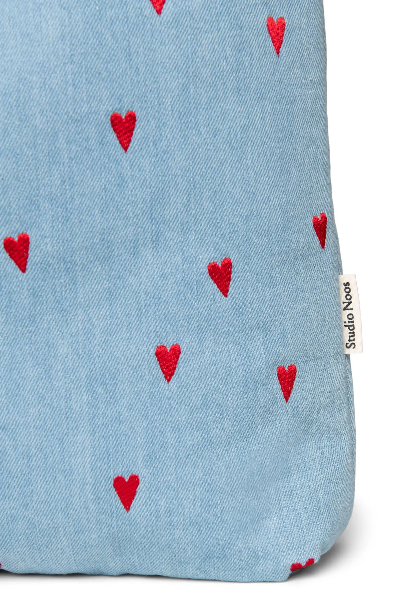 Denim Herzen Mom Bag
