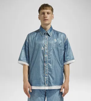 DENIM PRINT SHIRT