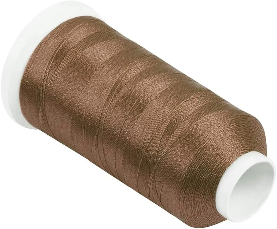 Desirable Life Bonded Nylon N66 Sewing Thread 1100 Yards Size #92 T90 280D/3 for Leather Denim Hand Machine Craft Shoe Bag Repairing Extra Strong Heavy Duty High Temperature Resistant Waterproof