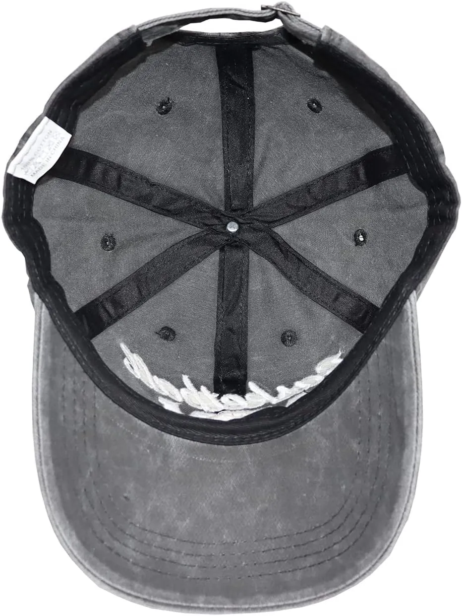 Distressed Basketball Mom Baseball Cap for Women, Adjustable Washed Embroidered Sun Hat for Mama