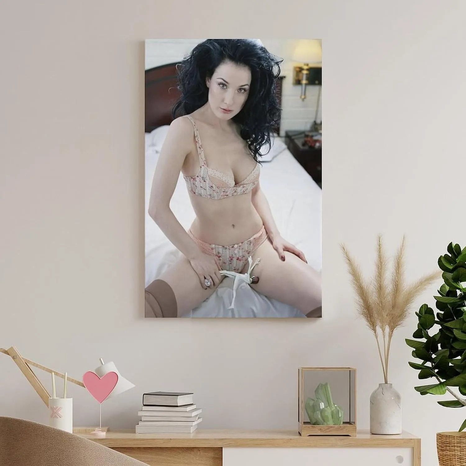 Dita Von Teese Silk Poster Print （49 Wall Art Poster Bedroom Prints Home Decor Hanging Picture Canvas Painting Posters 20x30inch(50x75cm)