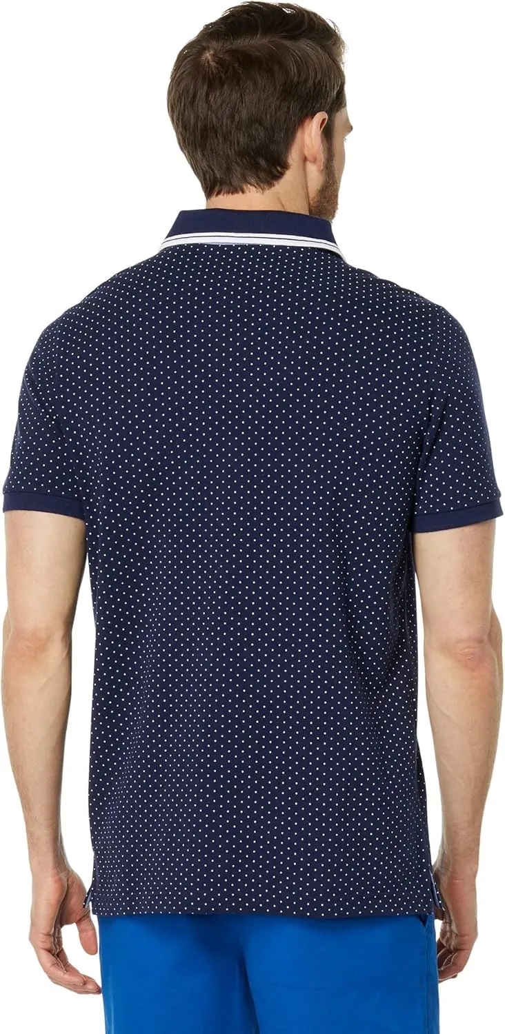 DOT PRINT POLO SHIRT