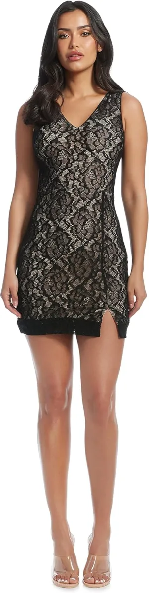 Dress the Population Women's Cebella Bodycon Mini Dress