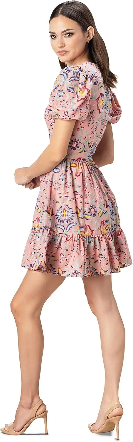 Dress the Population Women's Santina Fit and Flare Mini Dress