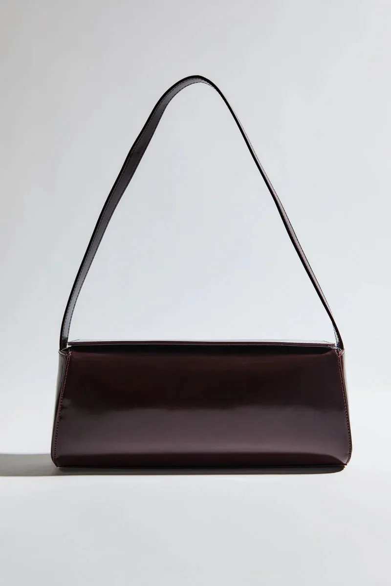East West Baguette Bag - Bordeaux